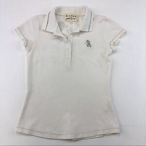 DISNEY Minnie Samuel & Kevin white polo Small